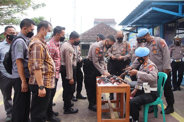 Gelar Mitigasi di Polres Pringsewu, Ini Arahan Kasubbid Provos Polda Lampung