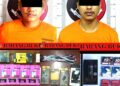 Polsek Blambangan Umpu Amankan Dua Pelaku Curi Uang, Voucher Kuota dan Aksesoris HP