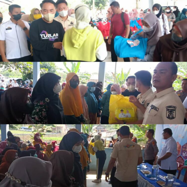 Bupati Adipati Bagikan Sembako Untuk 100 Warga Binaan P3KSS