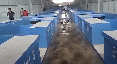 Pasar Semi Modern Talangpadang Kebanjiran, Salahnya Sampah?