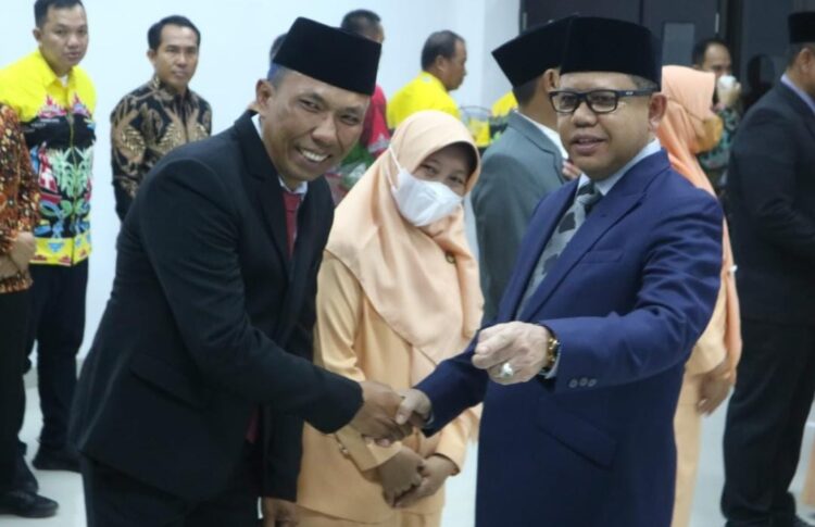 Malam Hari, Sulpakar Lantik Enam Pejabat Pimpinan Tinggi Pratama Mesuji