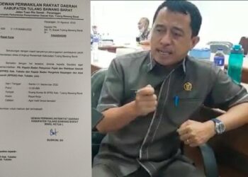 Besok DPRD Tubaba Gelar Rapat Terkait Tunggakan Pajak Randis