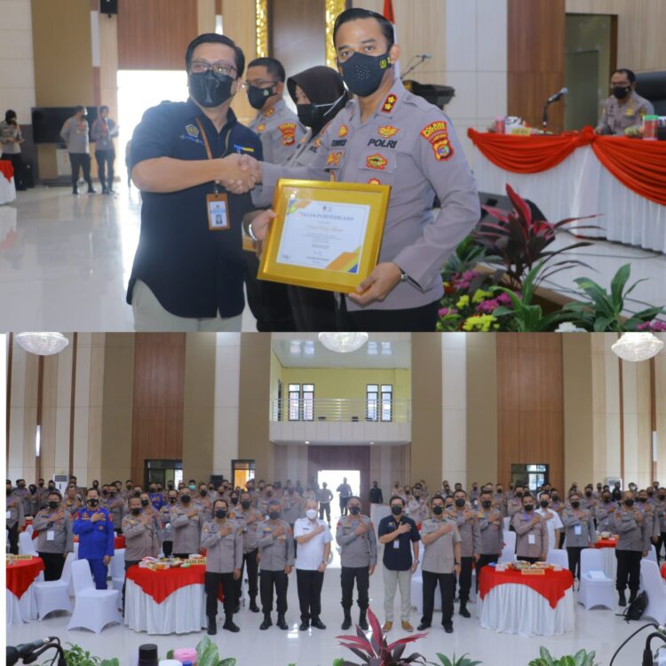Polres Way Kanan Peringkat 3 Terbaik Dalam Pelaksanaan Anggaran