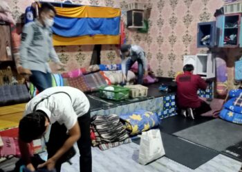 Kadivpas Wilayah Kemenkumham Lampung, Razia Kamar Warga Binaan Lapas Kelas II A Kotabumi