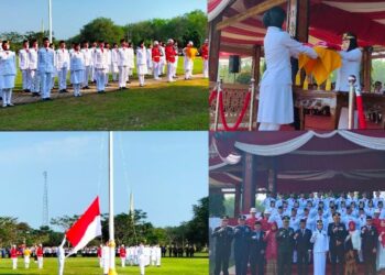 Upacara Kemerdekaan RI ke-77 di Tubaba Berjalan Baik, Pj.Bupati Beri Apresiasi