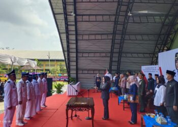 Zaidirina Resmikan 6 Tiyuh Definitif dan Lantik Pj.Kepalo Tiyuh