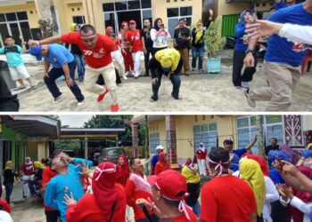 Dinas Pendidikan Lampura Gelar Perlombaan, Meriahkan HUT RI Ke 77