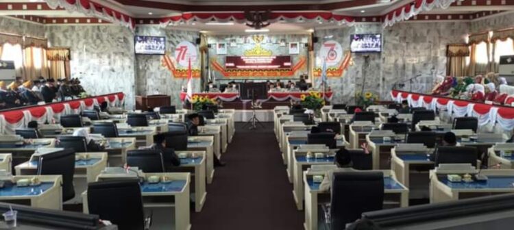 DPRD Lampura Paripurna HUT Kemerdekaan RI Ke 77