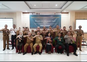 Pemkab & BPS Pringsewu Rakor & Sosialisasi Pendataan Awal Regsosek