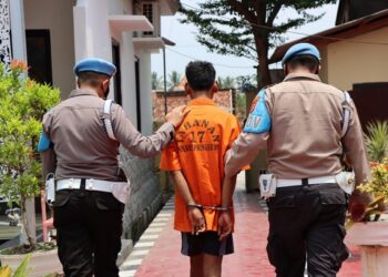 Setubuhi Anak Dibawah Umur Hingga Hamil, Pemuda Asal Sukoharjo Diringkus Unit PPA Satreskrim Polres Pringsewu