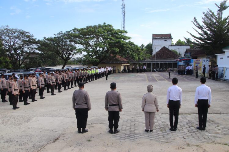 Polres Pringsewu Siap Amankan Kunjungan Mantan Wakil Presiden RI Ke-9 di Pringsewu