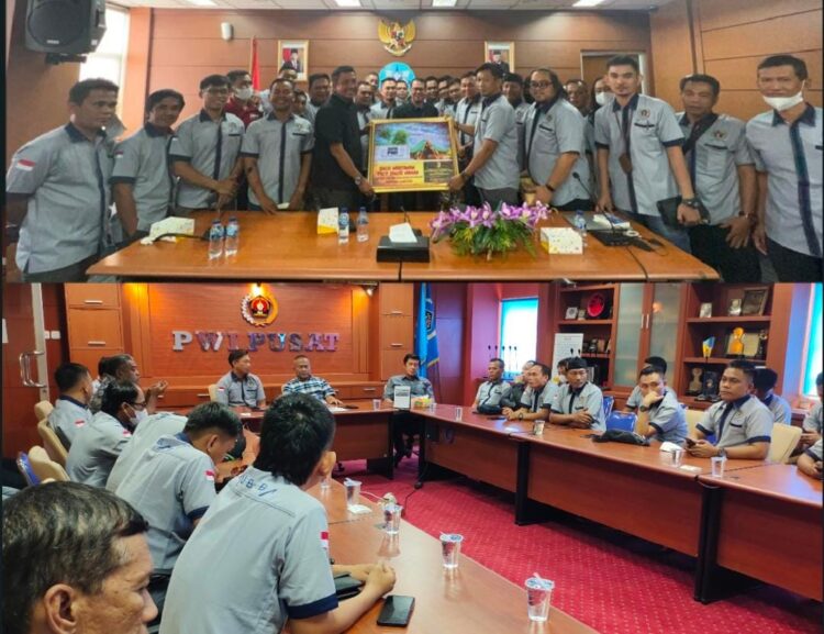 Jalin Silaturahmi dan Koordinasi, PWI Tubaba Kunker ke Dewan Pers dan PWI Pusat