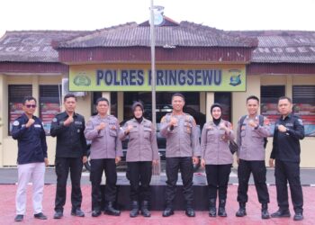 Polres Pringsewu Terima Kunjungan Tim Supervisi Bidang Kehumasan Polda Lampung