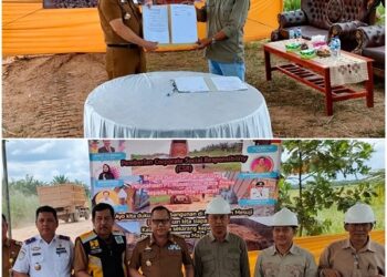 Perbaiki Jalan Rusak Tanggul Penangkis, Sulpakar Jalin MoU Dengan Perusahaan Salurkan CSR