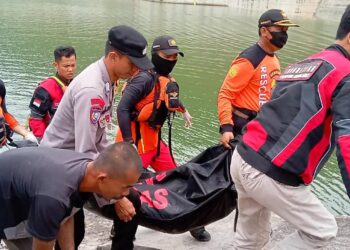 23 Jam Pencarian, Korban Tenggelam Di Bendungan Way Sekampung Berhasil Ditemukan Tim SAR Gabungan