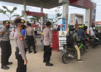 Polres Pringsewu Imbau Masyarakat Tak Panik Hadapi Wacana Kenaikan Harga BBM