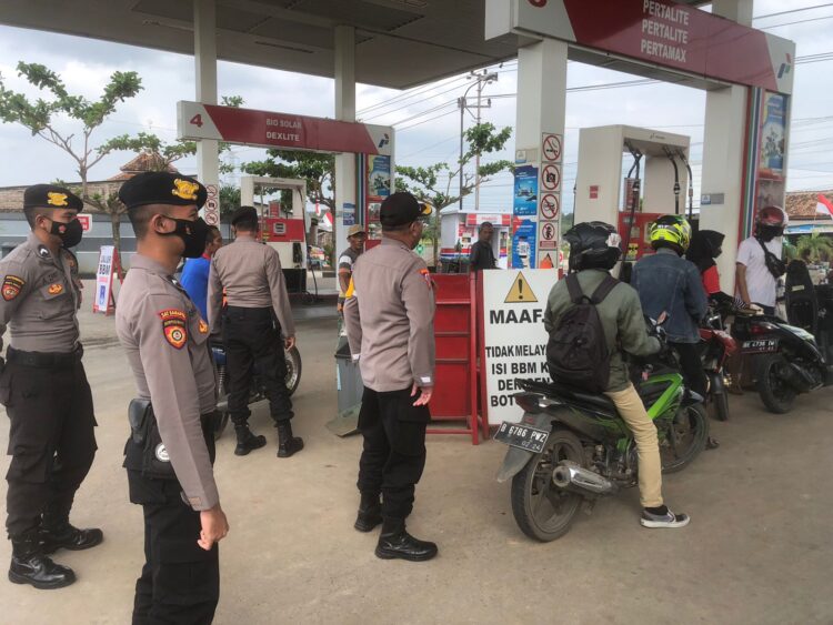 Polres Pringsewu Imbau Masyarakat Tak Panik Hadapi Wacana Kenaikan Harga BBM