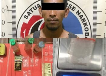 Tim Gabungan Polda Lampung dan Polres Way Kanan Ringkus Pengedar Sabu di Way Kanan