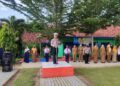 Jadi Pembina Upacara Di SMPN 1 Mesuji, Ini Pesan Kasat Lantas Untuk Siswa