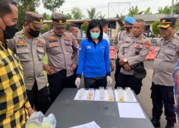 Tes Urine Mendadak, Wakapolres Ingatkan, Anggota Terlibat Narkoba Akan Ditindak Tegas
