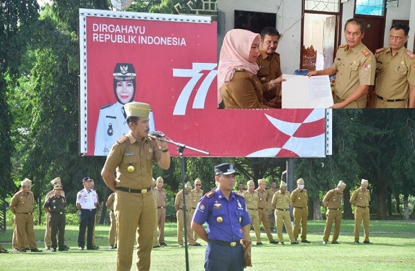 Pimpin Apel Pemda Tubaba, Khairul Amri Berpamitan