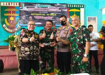 Tony Resmi Lantik Pengurus Cabang 0811 KB FKPPI Pesawaran