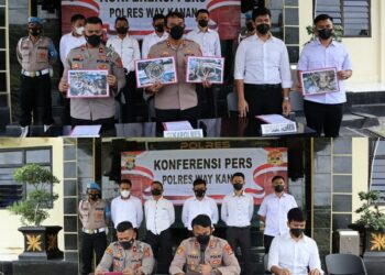 Polisi Lakukan Penertiban Penambangan Emas Ilegal di Kampung Negeri Batin