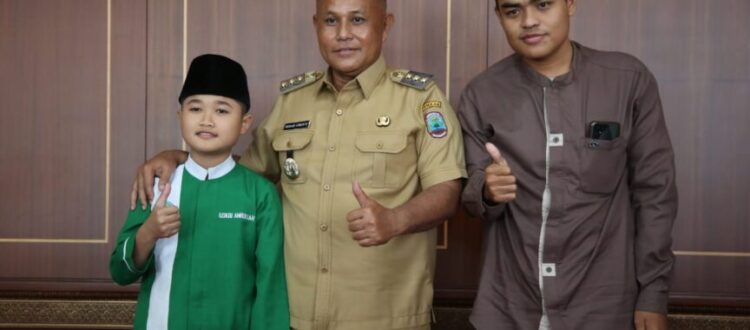 Dua orang Qori melaju ke tingkat Nasional, Nanang Ermanto Doakan kembali meraih prestasi