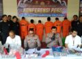 Polres Mesuji Bersama Polda Lampung Gelar Konferensi Pers Pengungkapan Kasus Pemalsuan Uang Rupiah