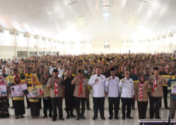 Jadi Pembina Apel Besar Pramuka Di Mesuji, Arinal Juga Launching Kartu Petani Berjaya
