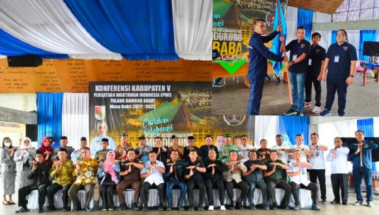 Nahkodai PWI Tubaba 2022 – 2025, Dedi Priyono Terpilih Aklamasi