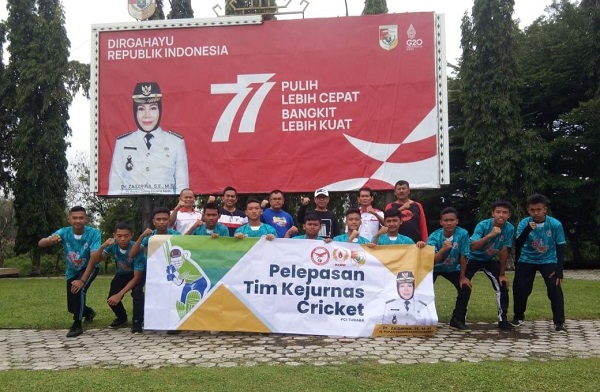 Tubaba Kirim 11 Atlet Terbaik di Kejurnas Cricket 2022