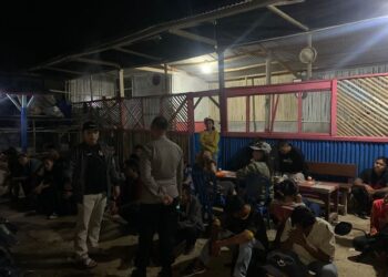 Resahkan warga sekitar, Lapo tuak di Pringsewu dirazia Aparat Polsek Pringsewu Kota