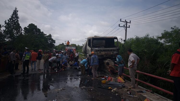 Ini Kronologis Kecelakaan di Jalintim Mesuji hingga Ayah Anak Meninggal Dunia