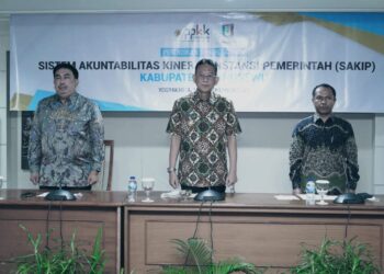 Penjabat Bupati Pringsewu Buka Diklat SAKIP Pola Kontribusi Dengan PPKK Fisipol UGM