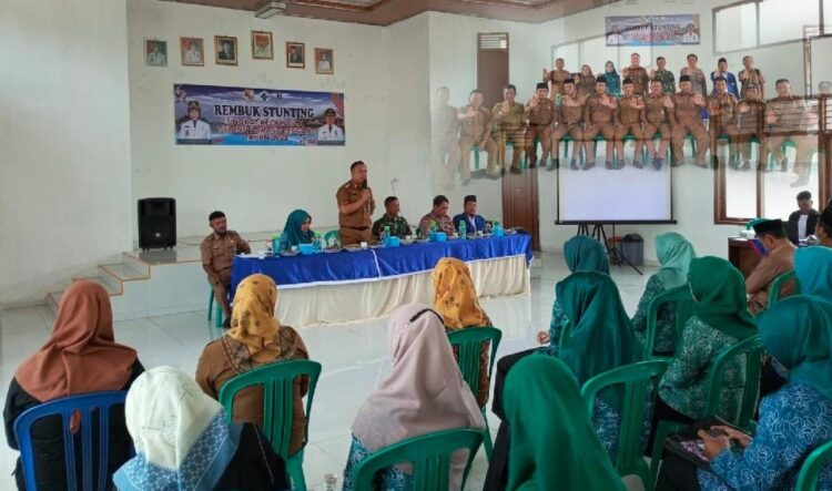 Upaya Pencegahan dan Penurunan Stunting, Pemerintah Kecamatan TBT Susun 5 Program