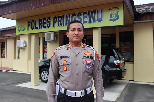 Ikuti Instruksi Kapolri, Satlantas Polres Pringsewu Hentikan Penggunaan Tilang Manual