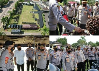 Wakapolda Lampung Melaksanakan Supervisi di Polres Way Kanan