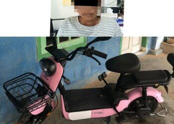 Kedapatan Curi Sepeda Listrik, Warga Peninjuan Raya OKU ini Diringkus Polisi