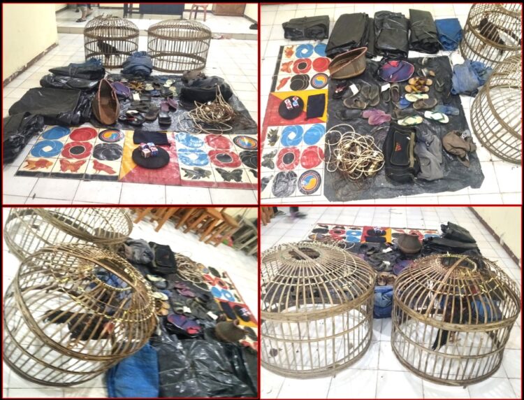 Polres Way Kanan Gerebek Judi Sabung Ayam dan Judi Dadu Koprok