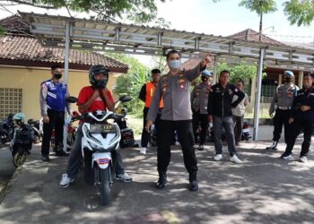 Kapolres Pringsewu Kembali Sidak Pelayanan SIM Polres Pringsewu