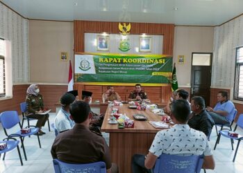 Rapat Perdana, Bakorpakem Siap Ikut Menjaga Gangguan Kamtibmas Di Mesuji