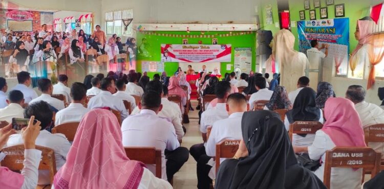 Wujudkan Satuan Pendidikan Ramah Anak, 100 Guru di Tubaba Dibekali Bimtek