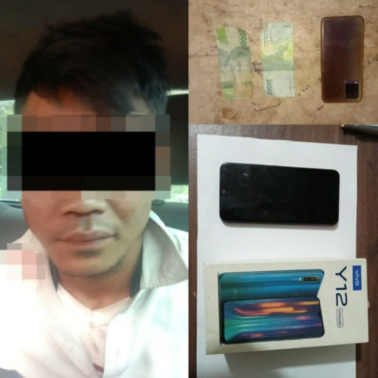 Polsek Banjit Amankan Pelaku Pencurian Handphone di Dua TKP Berbeda