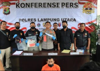 Tekab 308 Presisi Polda Lampung dan Polres Lampura Ringkus Pelaku Pembunuhan Di Lampura