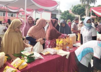Sukses gelar Kegiatan Operasi Pasar Murah, Lutfi RI : “Terimakasih ke Masyarakat dan Mitra kerja OPD.