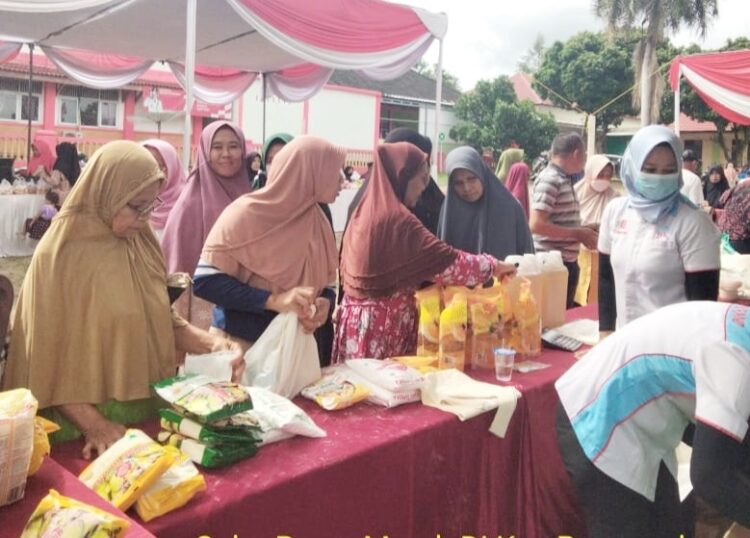 Sukses gelar Kegiatan Operasi Pasar Murah, Lutfi RI : “Terimakasih ke Masyarakat dan Mitra kerja OPD.