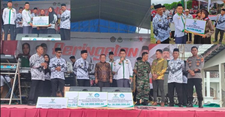 Satu Guru di Tubaba Resmi Terima Umroh Gratis, Dua di Subsidi