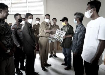 Pj.Bupati Pringsewu Resmikan 5 LPM