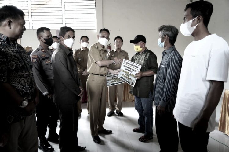 Pj.Bupati Pringsewu Resmikan 5 LPM